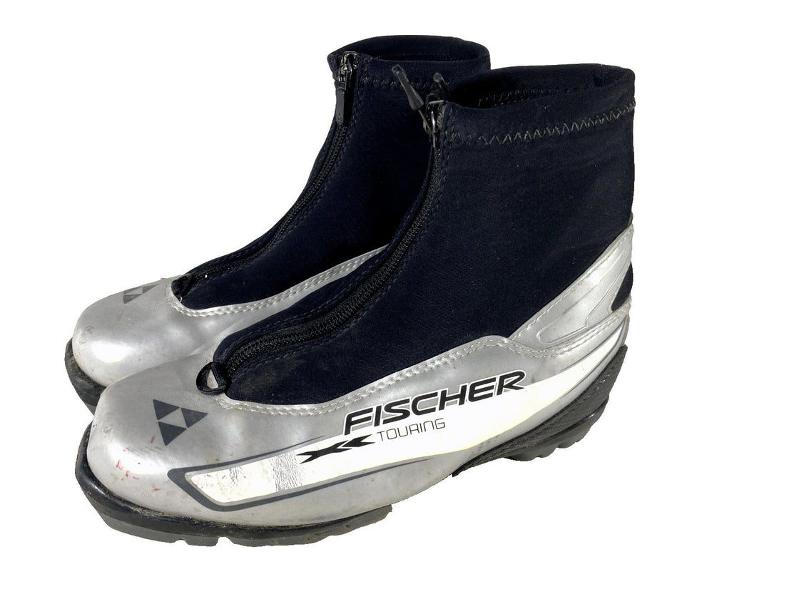 Fischer XC Touring Nordic Cross Country Ski Boots Size EU37 US5.5 for NNN 1354