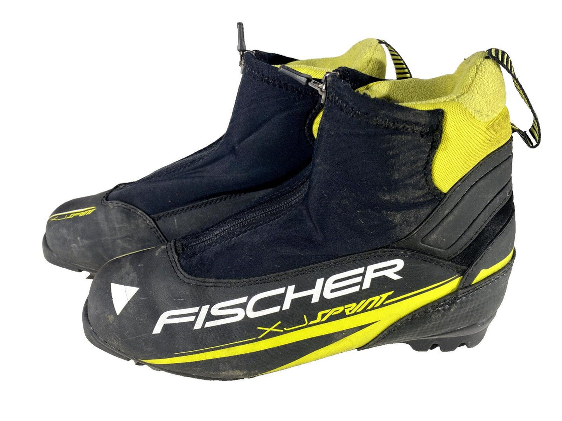 Fischer XJ Sprint Classic Nordic Cross Country Ski Boots Size EU39 US7 NNN 1526