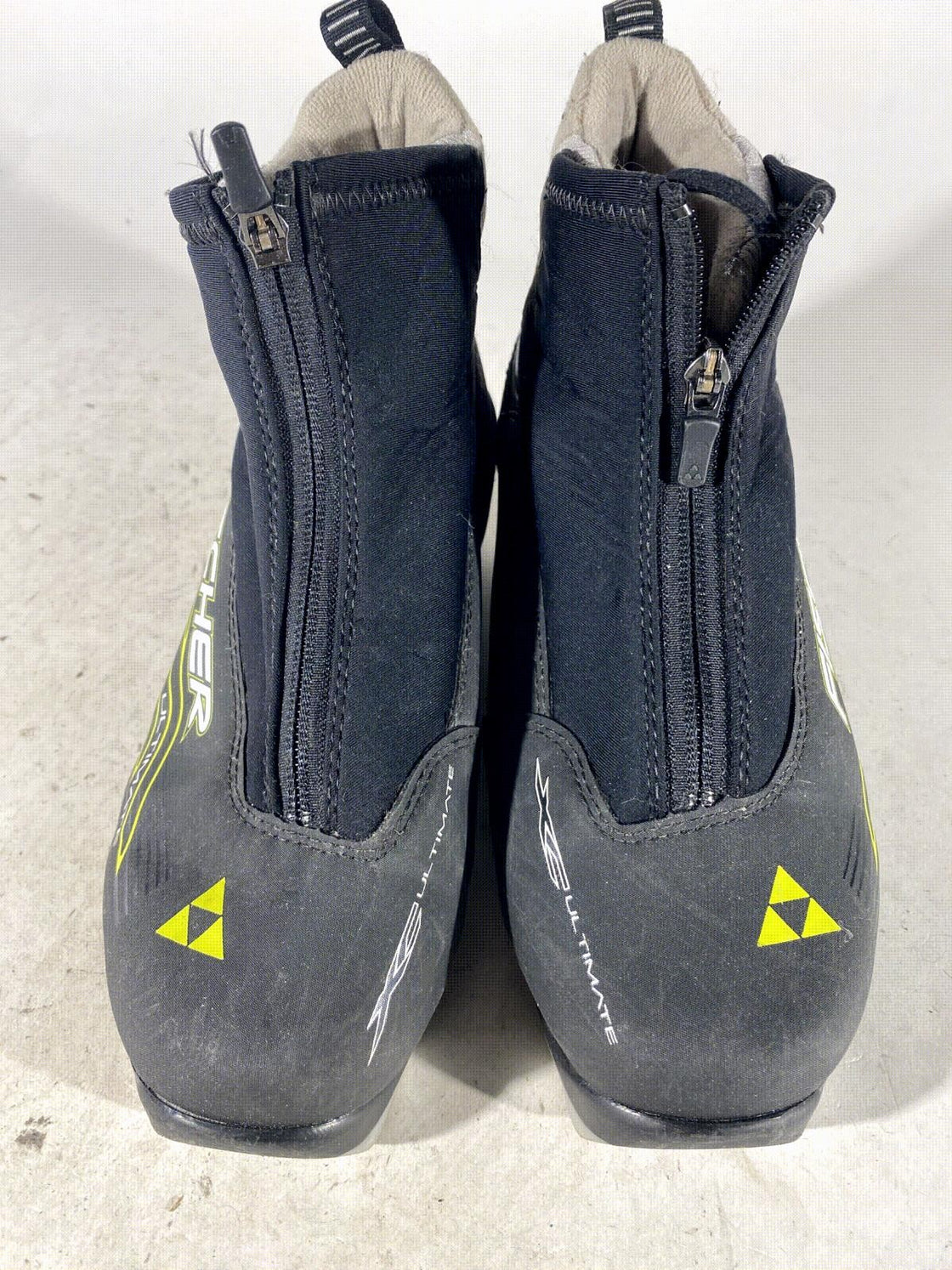 Fischer Ultimate Classic Nordic Cross Country Ski Boots Size EU37 US5.5 NNN 2465