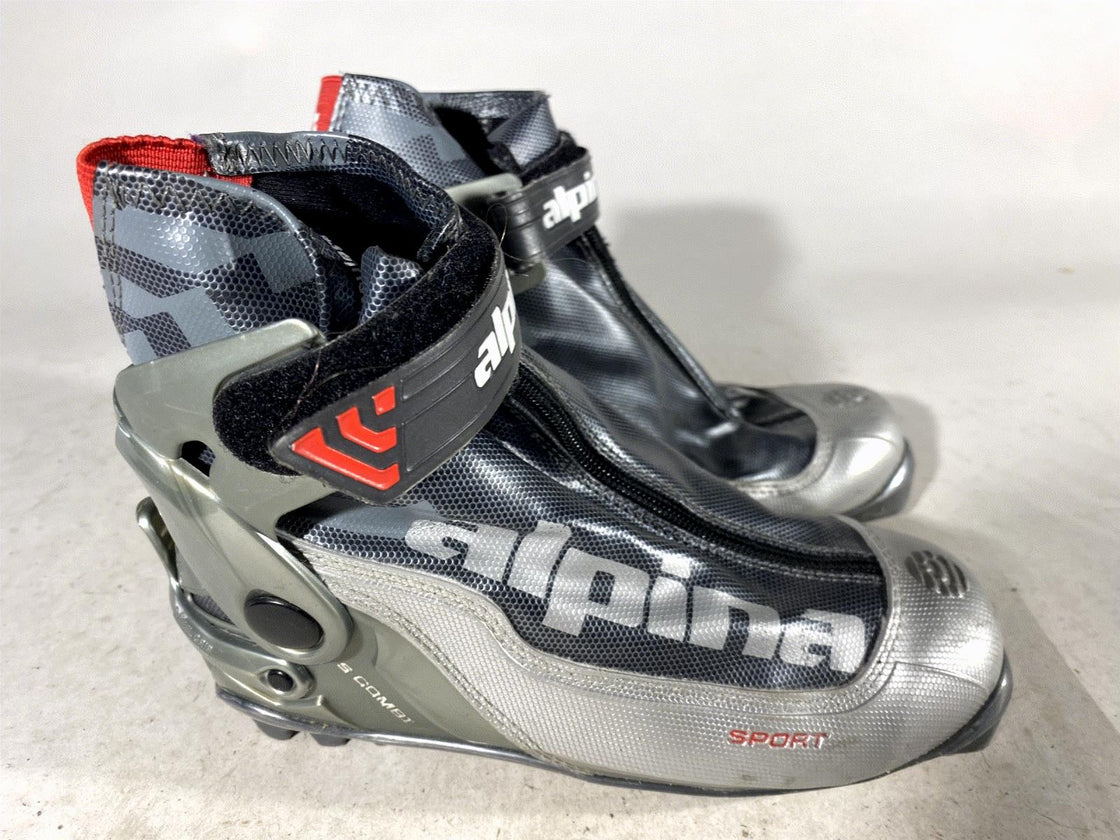Alpina S Combi Nordic Cross Country Ski Boots Size EU36 US4.5 for NNN 952