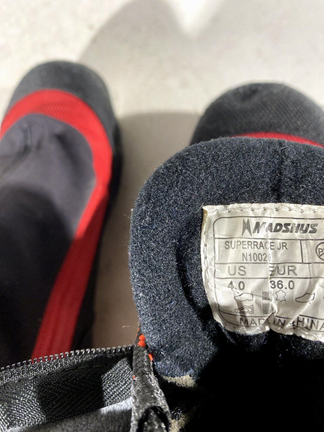 Madshus Super Race Nordic Classic Cross Country Ski Boots Size EU36 US4 NNN 2715