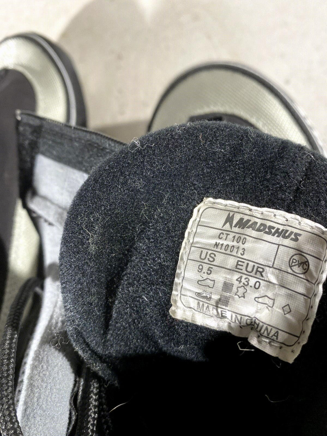 Madshus CT100 Classic Nordic Cross Country Ski Boots Size EU43 US9.5 for NNN