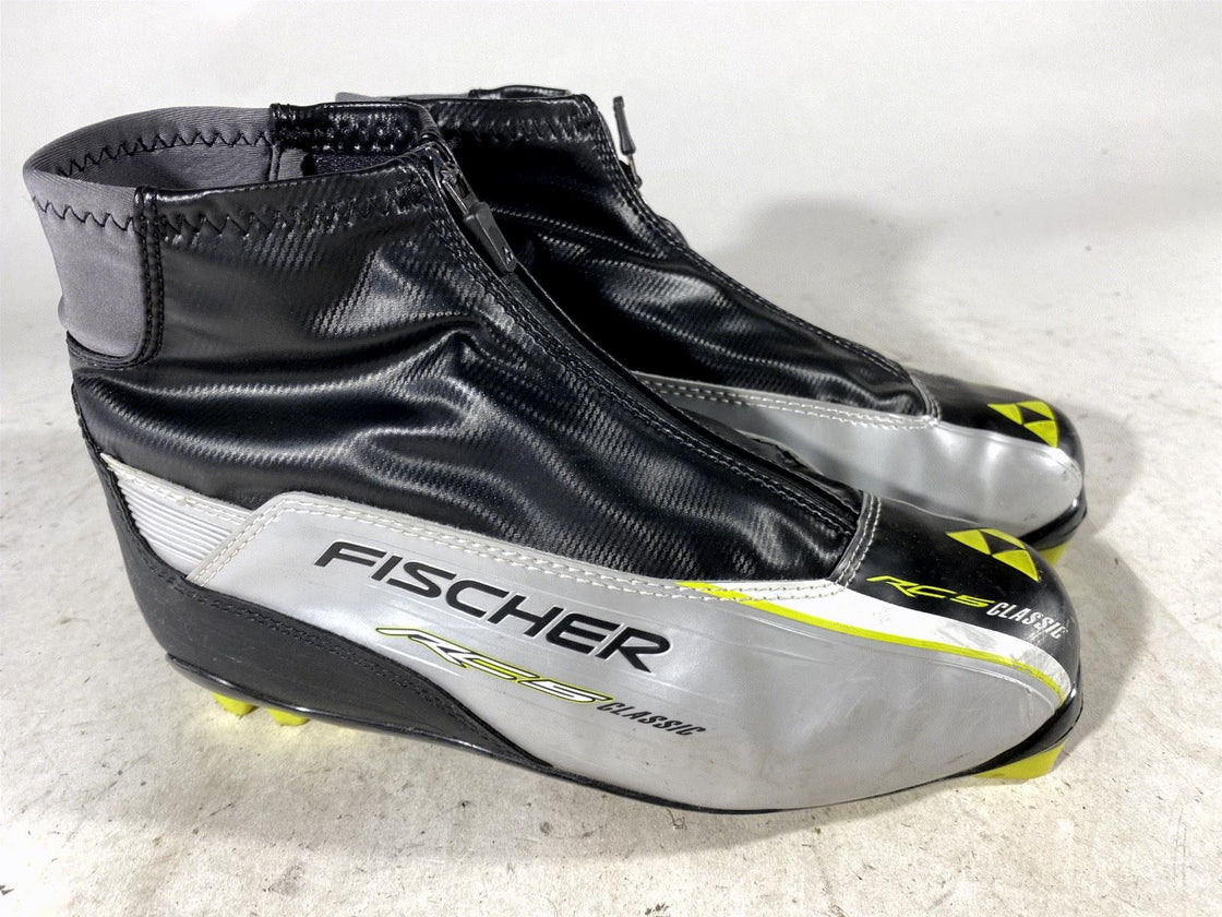 Fischer RC5 Classic Nordic Cross Country Ski Boots Size EU40 US7.5 NNN 1465