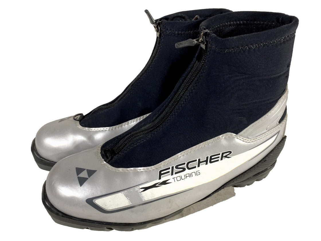 Fischer XC Touring Nordic Cross Country Ski Boots Size EU42 US9 NNN 1514