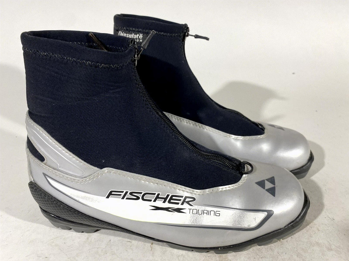 Fischer XC Touring Nordic Cross Country Ski Boots Size EU42 US9 NNN 1514