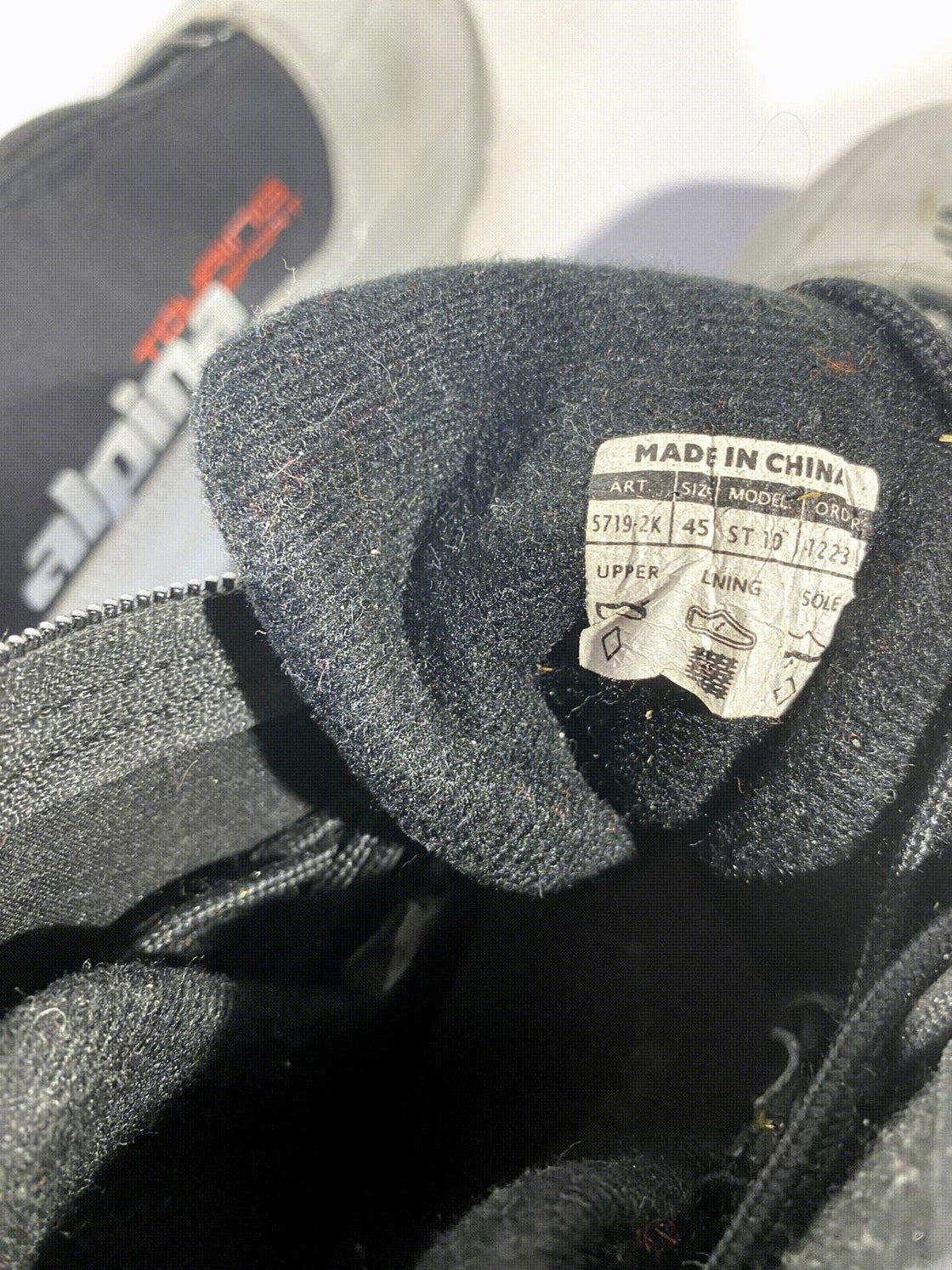 Alpina ST10 Nordic Cross Country Ski Boots Size EU45 US11.5 for NNN -1