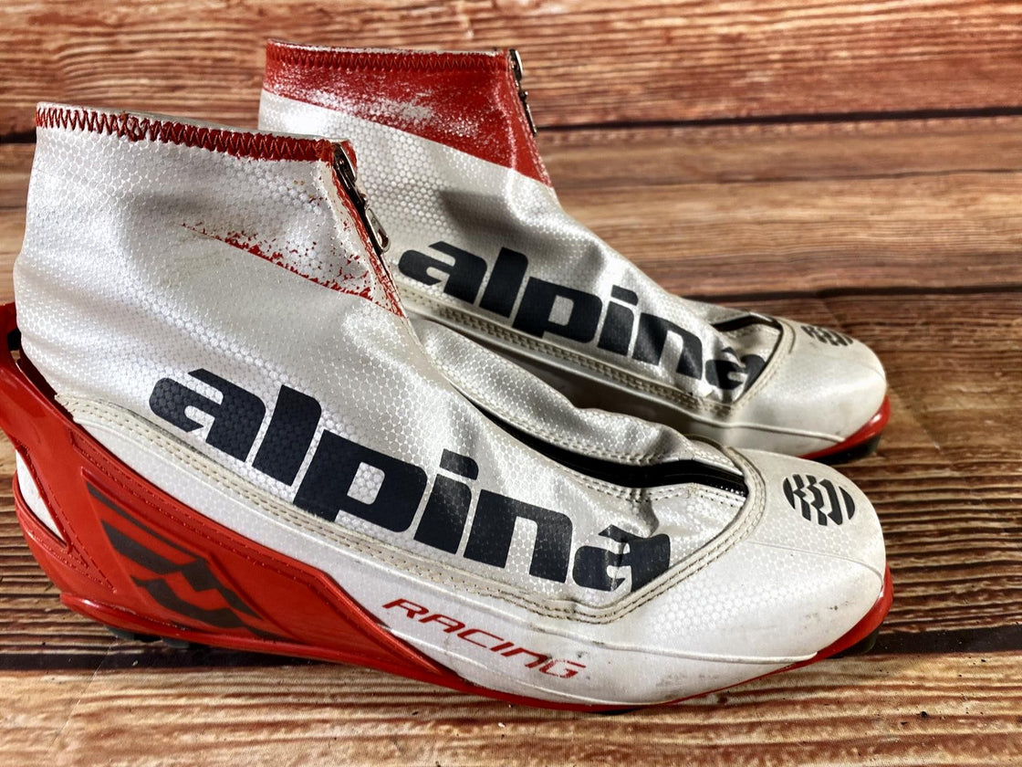 Alpina Racing Nordic Cross Country Ski Boots Size EU45 US11.5 for NNN 660