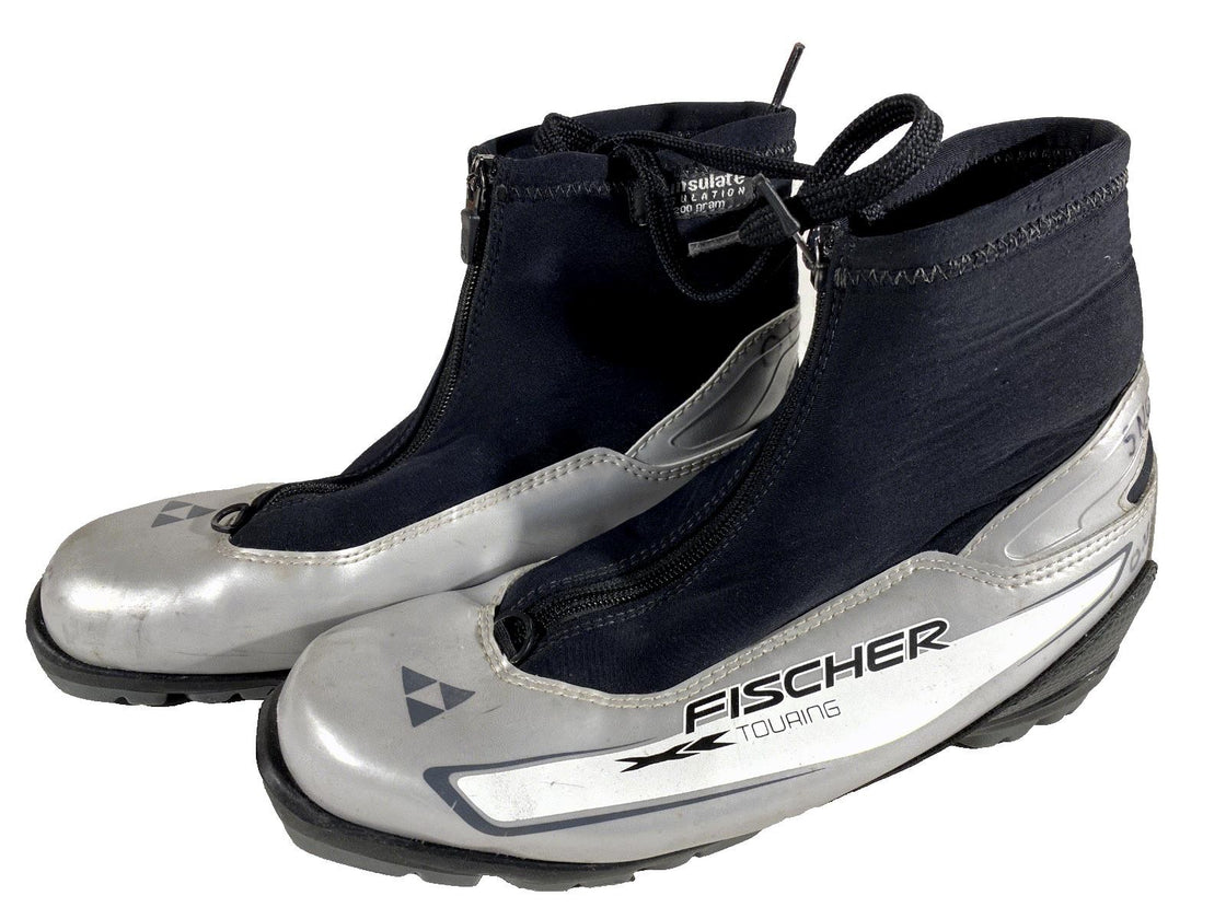 Fischer XC Touring Nordic Cross Country Ski Boots Size EU42 US9 NNN 1446