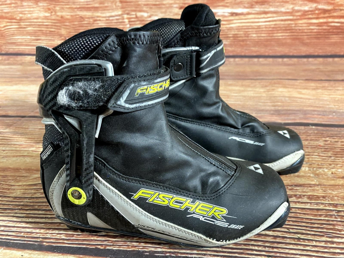 Fischer RCS Skate Nordic Cross Country Ski Boots Size EU38 US6 NNN 1178
