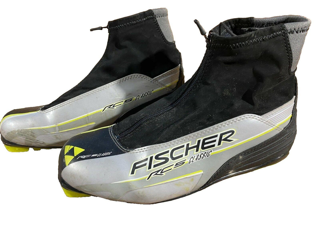 Fischer RC5 Classic Nordic Cross Country Ski Boots Size EU43 US9.5 NNN 1558