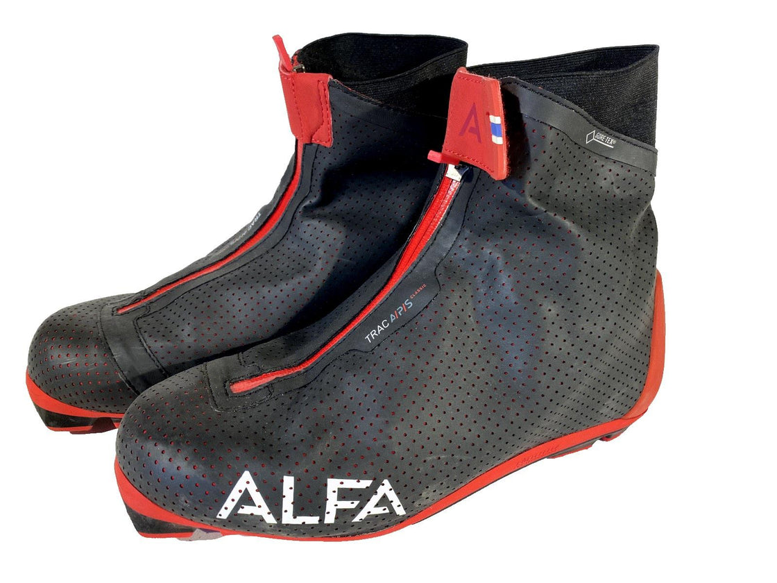Alfa Trac Gore-tex Nordic Cross Country Ski Boots Size EU39 US8.5 NNN 3241