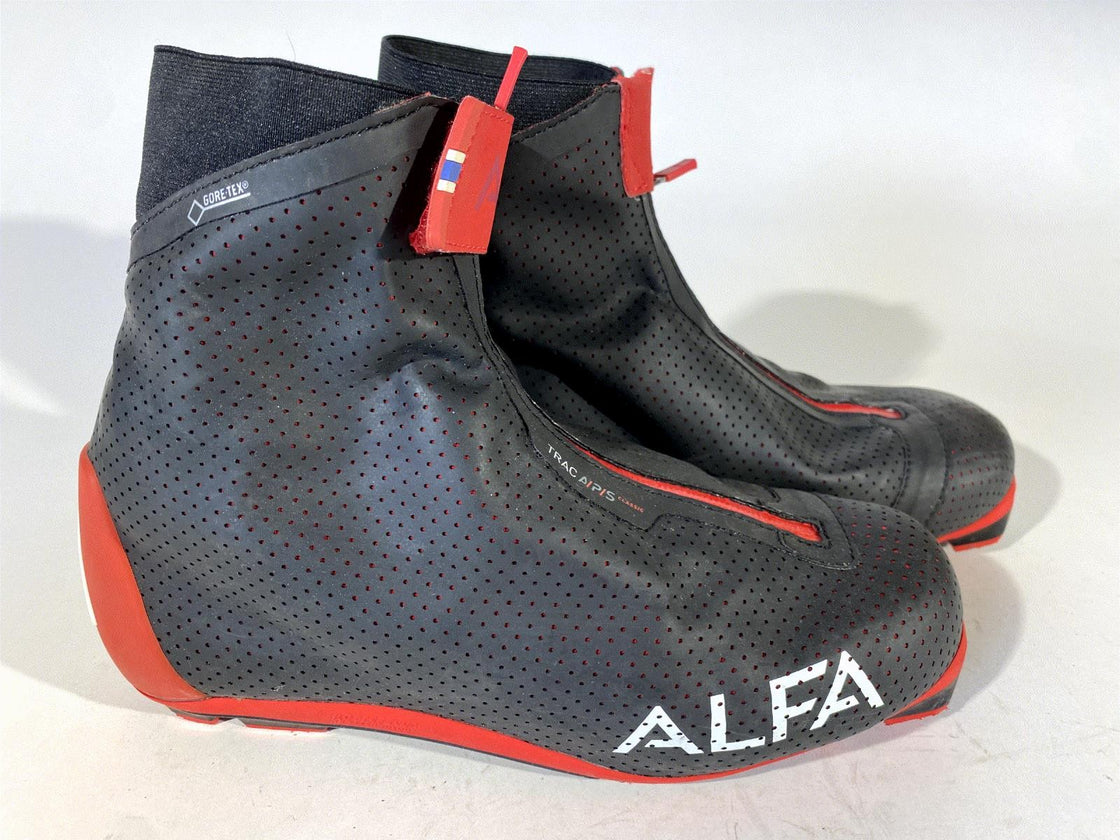 Alfa Trac Gore-tex Nordic Cross Country Ski Boots Size EU39 US8.5 NNN 3241