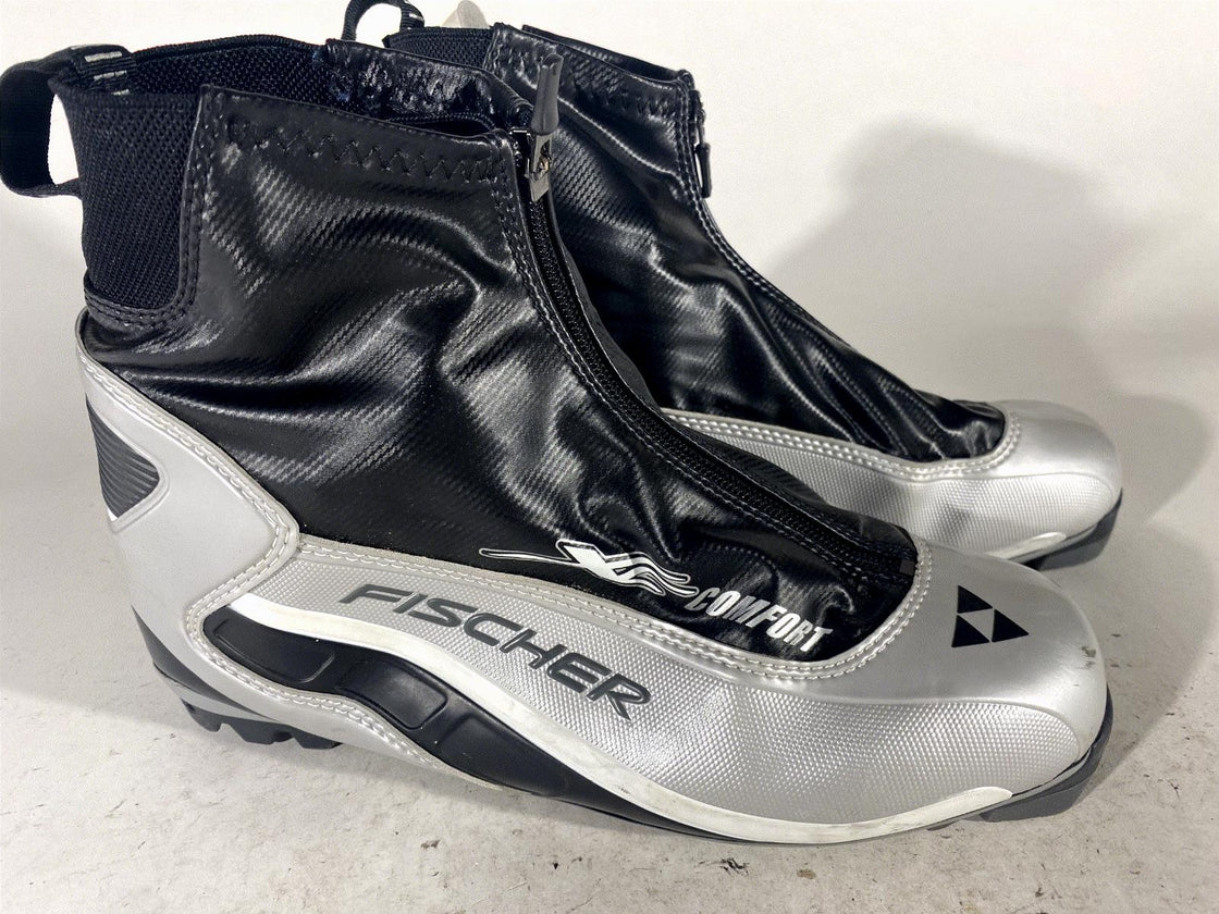 Fischer XC Comfort Nordic Cross Country Classic Ski Boots EU43 US9.5 NNN 1340