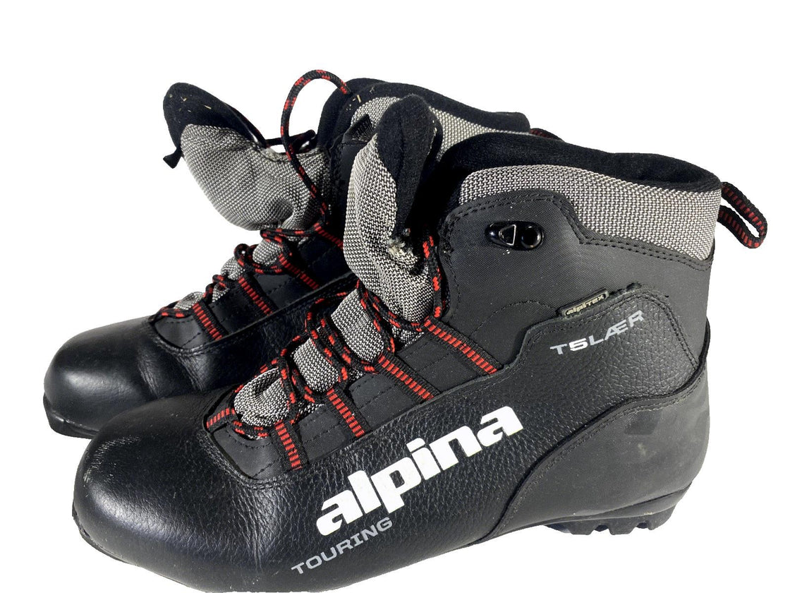 Alpina T5Plus Nordic Cross Country Ski Boots Size EU46 US12 for NNN 929