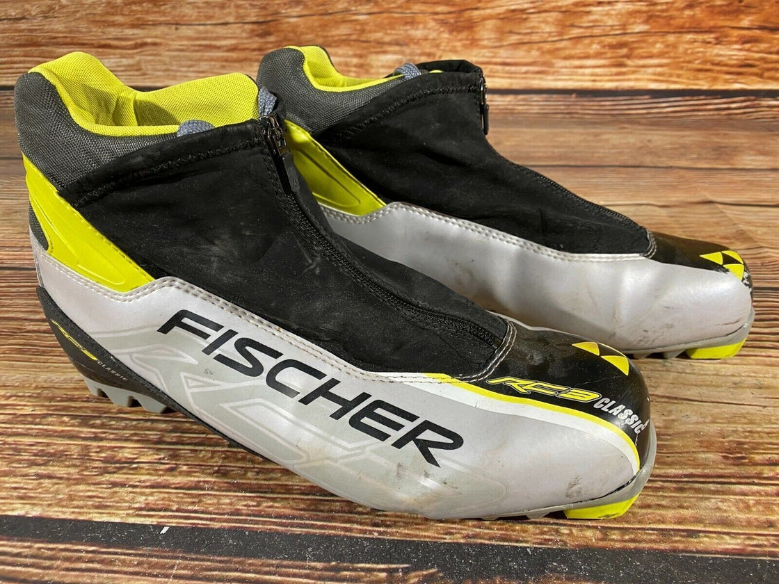 Fischer RC5 Classic Nordic Cross Country Ski Boots Size EU48 US 13.5 NNN 1194