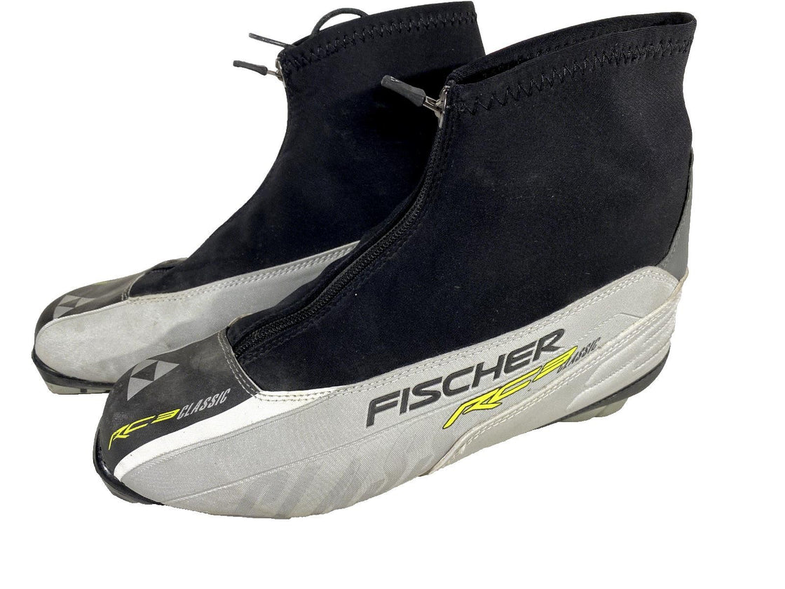 Fischer RC3 Classic Nordic Cross Country Ski Boots Size EU43 US9.5 NNN 1442