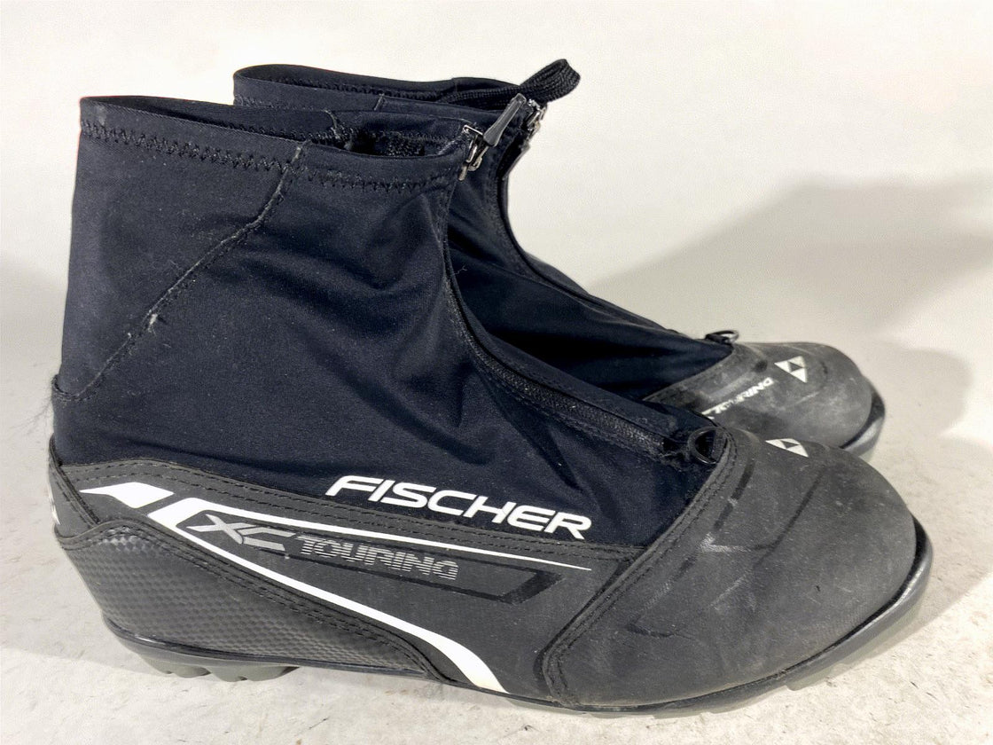 Fischer XC Touring Nordic Cross Country Ski Boots Size EU44 US10.5 NNN 1299