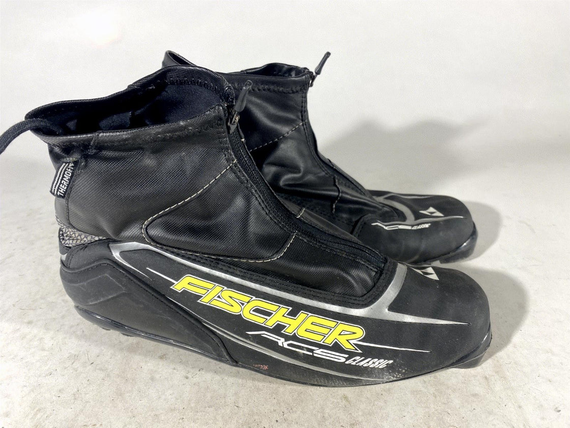 Fischer RC5 Classic Nordic Cross Country Ski Boots Size EU43 US9.5 NNN 1458