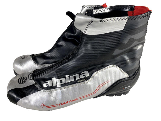 Alpina T28 Touring Cross Country Ski Boots Classic NNN EU 46 US 12 300mm 860