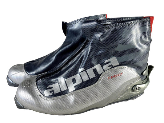 Alpina SCL Classic Cross Country Ski Boots Classic NNN EU 46 US 12 300mm 604