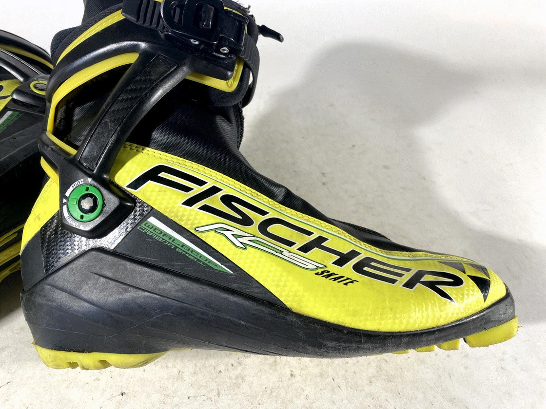 Fischer RCS Skate World Cup Nordic Cross Country Ski Boots EU41.5 US9 NNN 1280