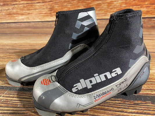 Alpina T10jr Cross Country Ski Boots Classic NNN EU 33 US 2 Kids 220mm A-881