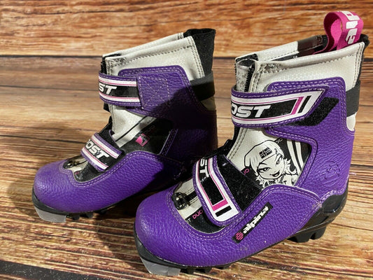 Alpina Frost Cross Country Ski Boots Classic NNN EU 28 US 10.5 Kids 190mm A-151