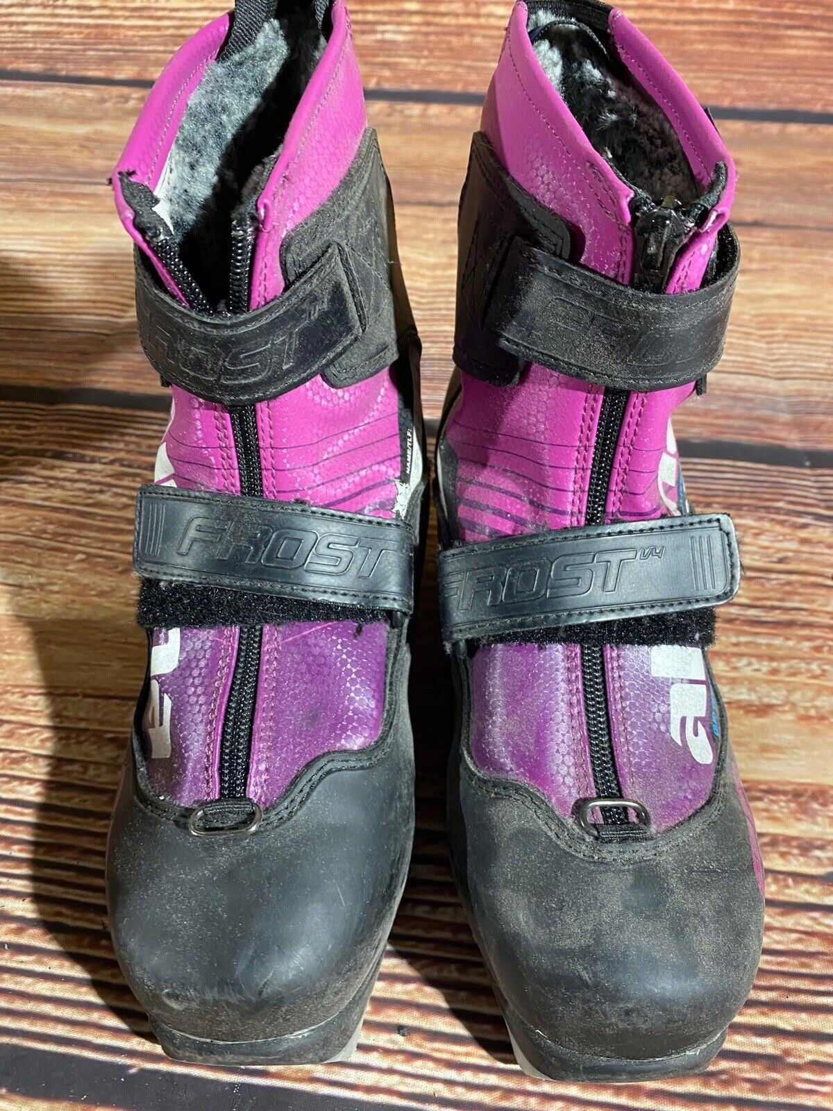 Alpina Frost Cross Country Ski Boots Classic NNN EU 35 US 3.5 Kids 230mm A-1128