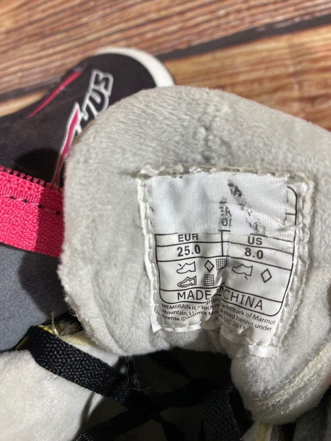 Madshus Buterfly Kids Nordic Cross Country Ski Boots Size EU25 US8 NNN M266