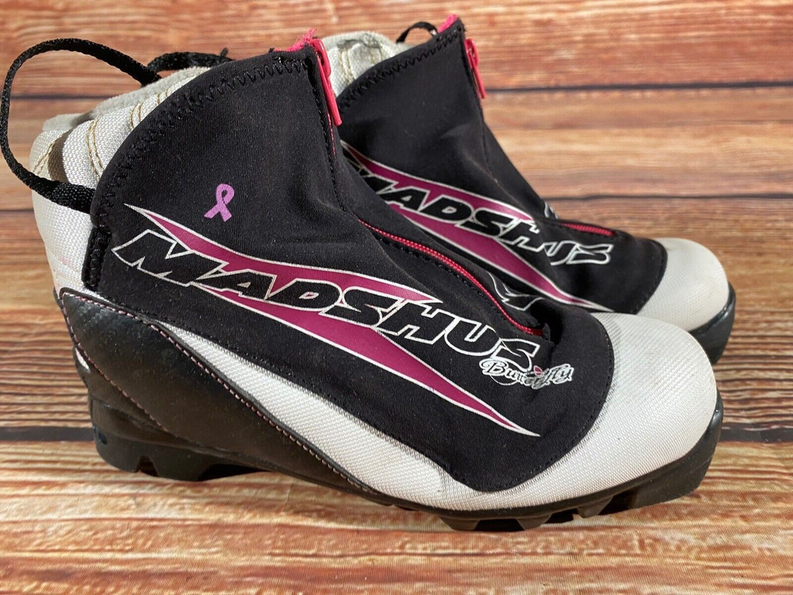 Madshus Buterfly Kids Nordic Cross Country Ski Boots Size EU34 US2 NNN M265