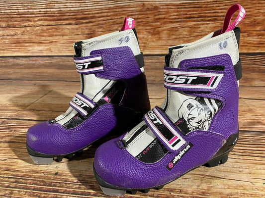Alpina Frost Cross Country Ski Boots Classic NNN EU 31 US 13 Kids 210mm A-2