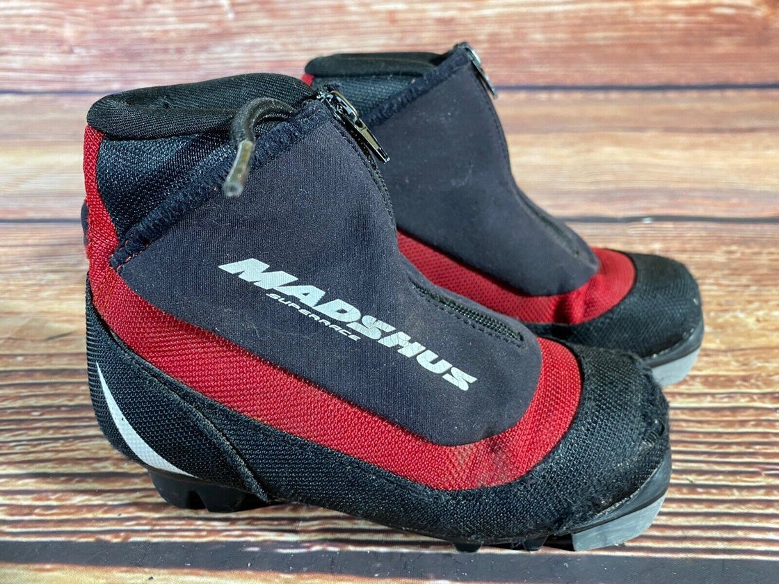 Madshus Super Race Kids Nordic Cross Country Ski Boots Size EU27 US10 NNN M295
