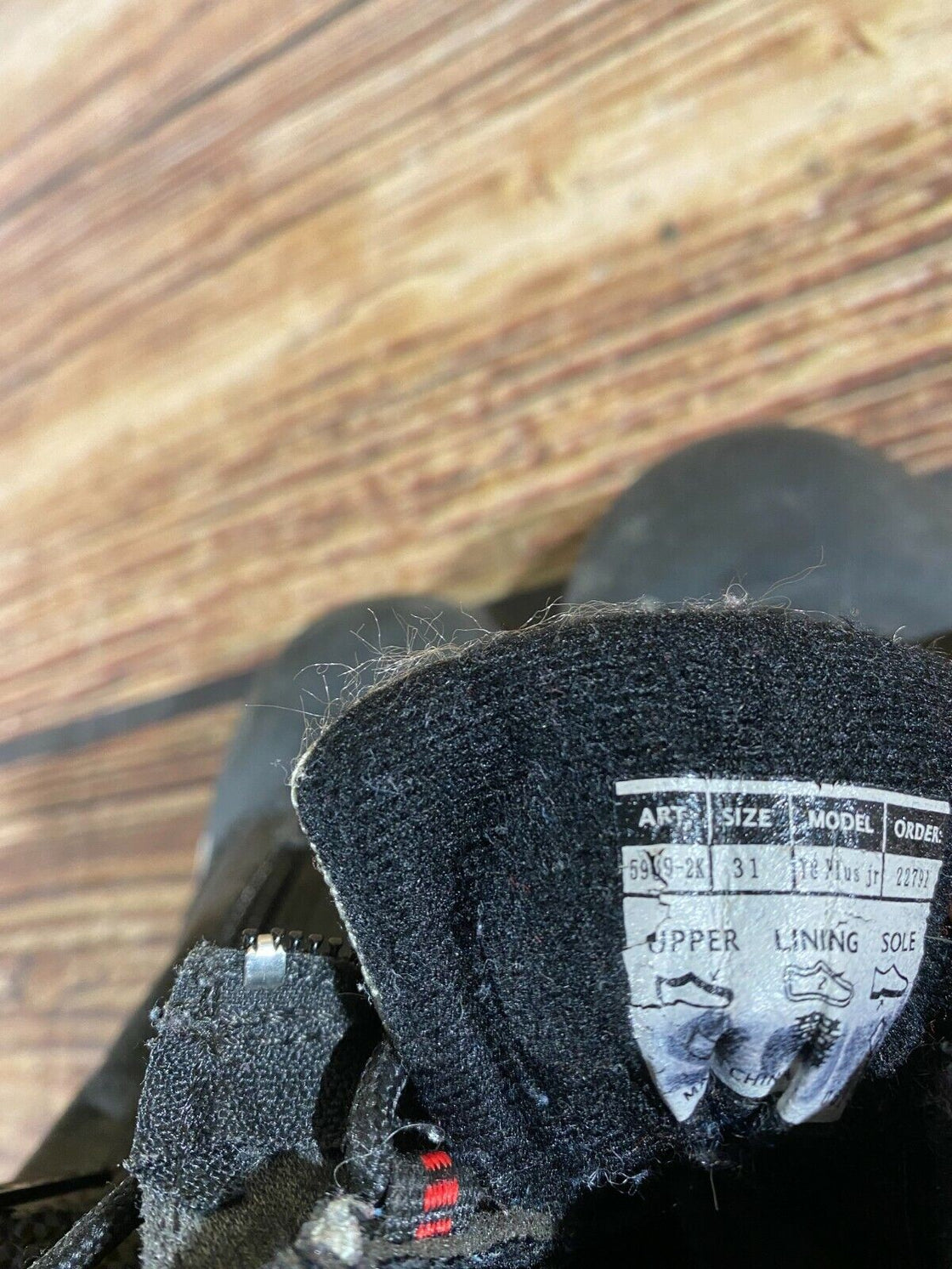 Alpina Touring Kids Nordic Cross Country Ski Boots Size EU31 US12.5 for NNN A-98