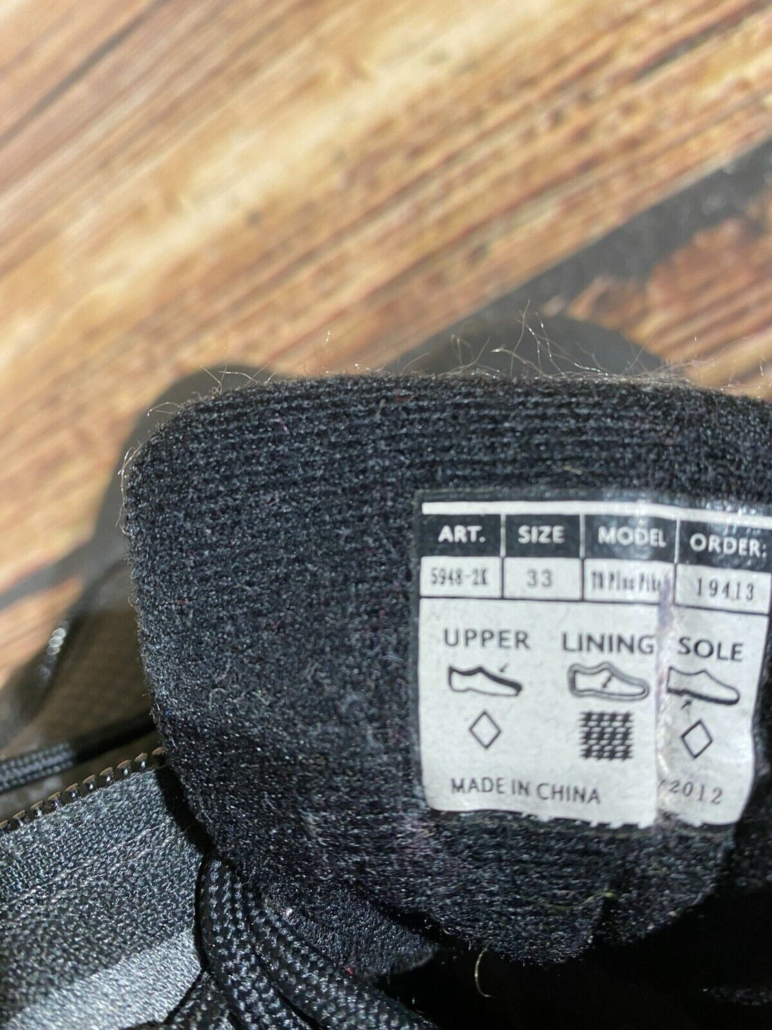 Alpina Touring Kids Nordic Cross Country Ski Boots Size EU33 US2 for NNN A-127