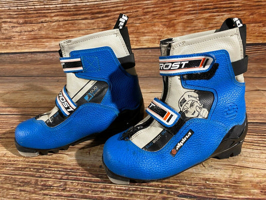 Alpina Frost Cross Country Ski Boots Classic NNN EU 34 US 3 Kids 220mm A-45