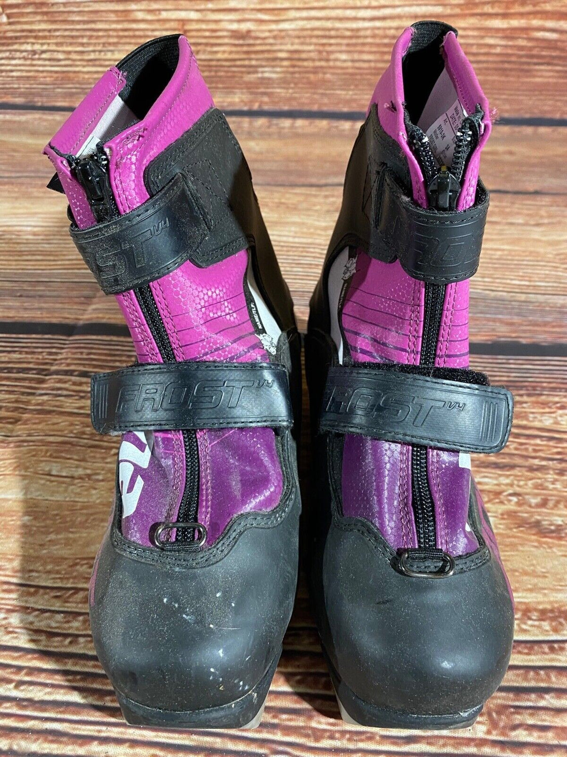 Alpina Frost Nordic Cross Country Ski Boots Kids Size EU34 US3 NNN A-1036