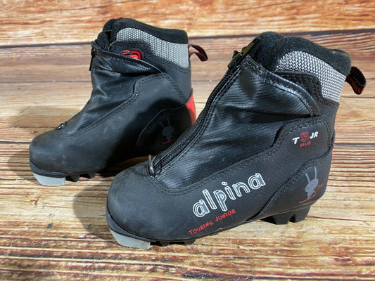 Alpina T5 Plus Cross Country Ski Boots Classic NNN EU 27 US 10 Kids 180mm A-270