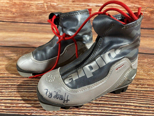 Alpina SCL Cross Country Ski Boots Classic NNN EU 28 US 10.5 Kids 185mm A-1151