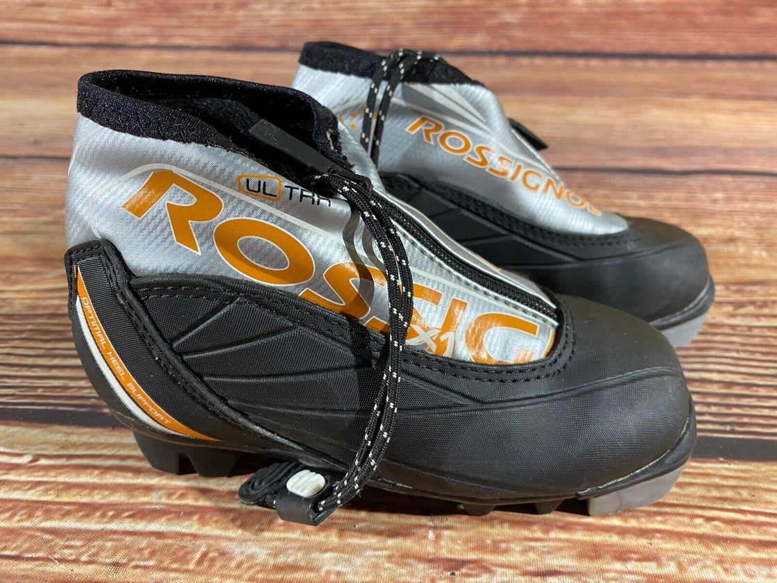 Rossignol Ultra Kids Nordic Cross Country Ski Boots Size EU28 US10.5 NNN O113