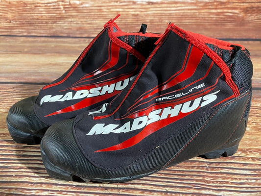 Madshus Race Line Cross Country Ski Boots Classic NNN EU 35 US 3 Kids 225mm M240