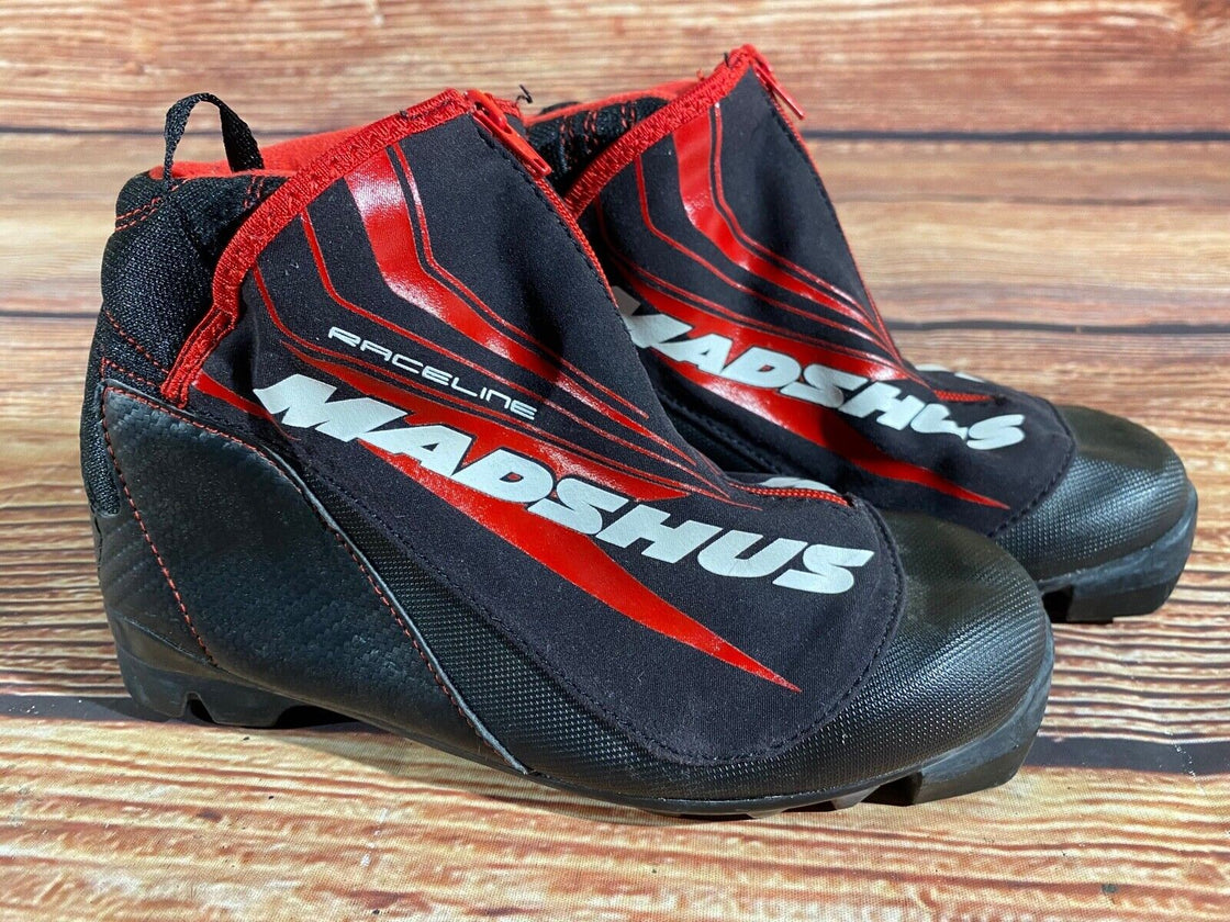 Madshus Race Line Kids Nordic Cross Country Ski Boots Size EU35 US3 NNN M240