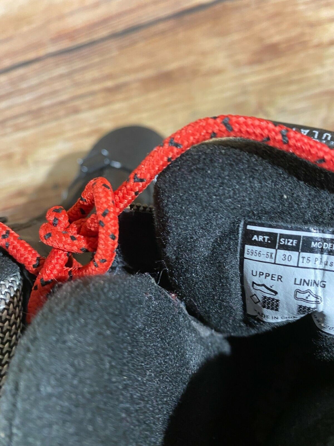 Alpina T5 Plus Kids Nordic Cross Country Ski Boots Size EU30 US11.5for NNN A-305