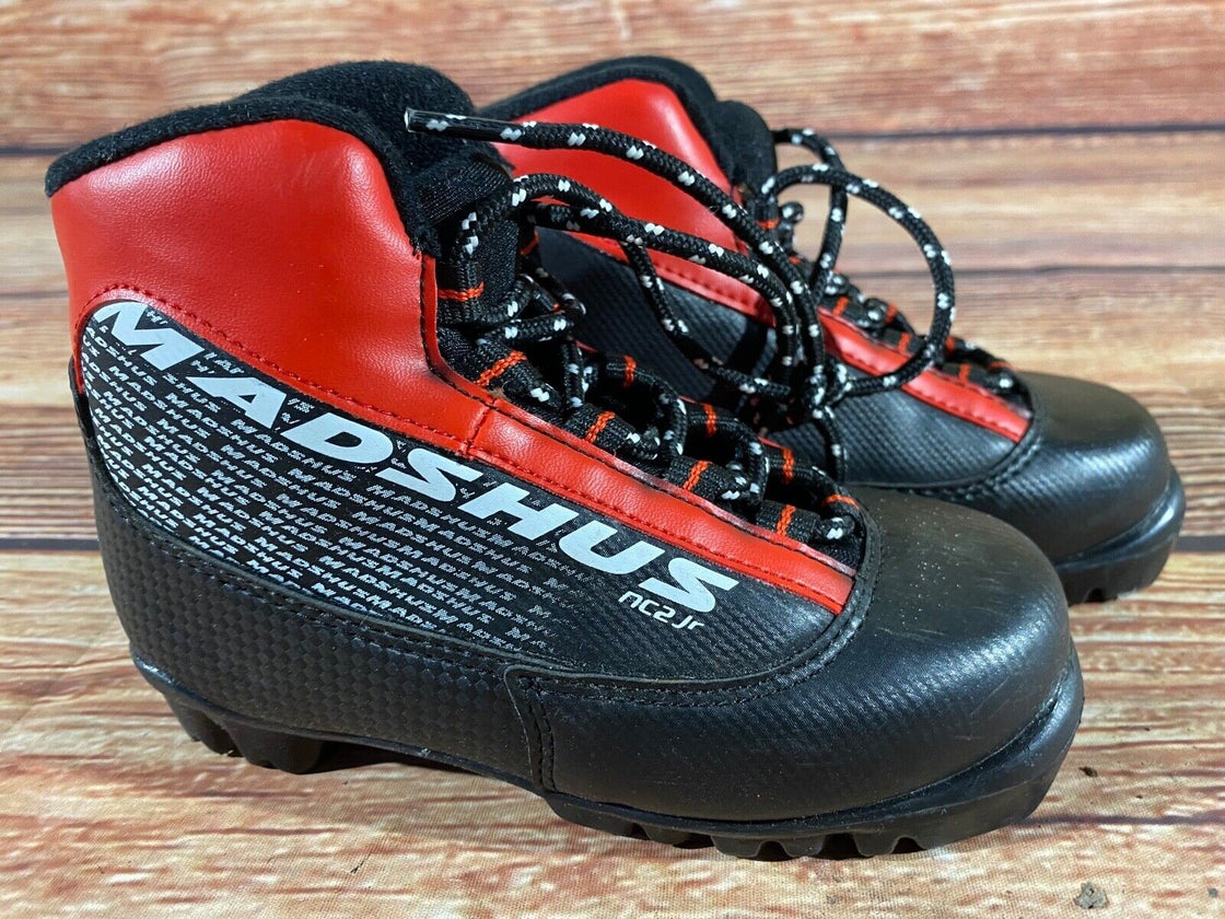 Madshus NC2 Kids Nordic Cross Country Ski Boots Size EU28 US10.5 NNN M249