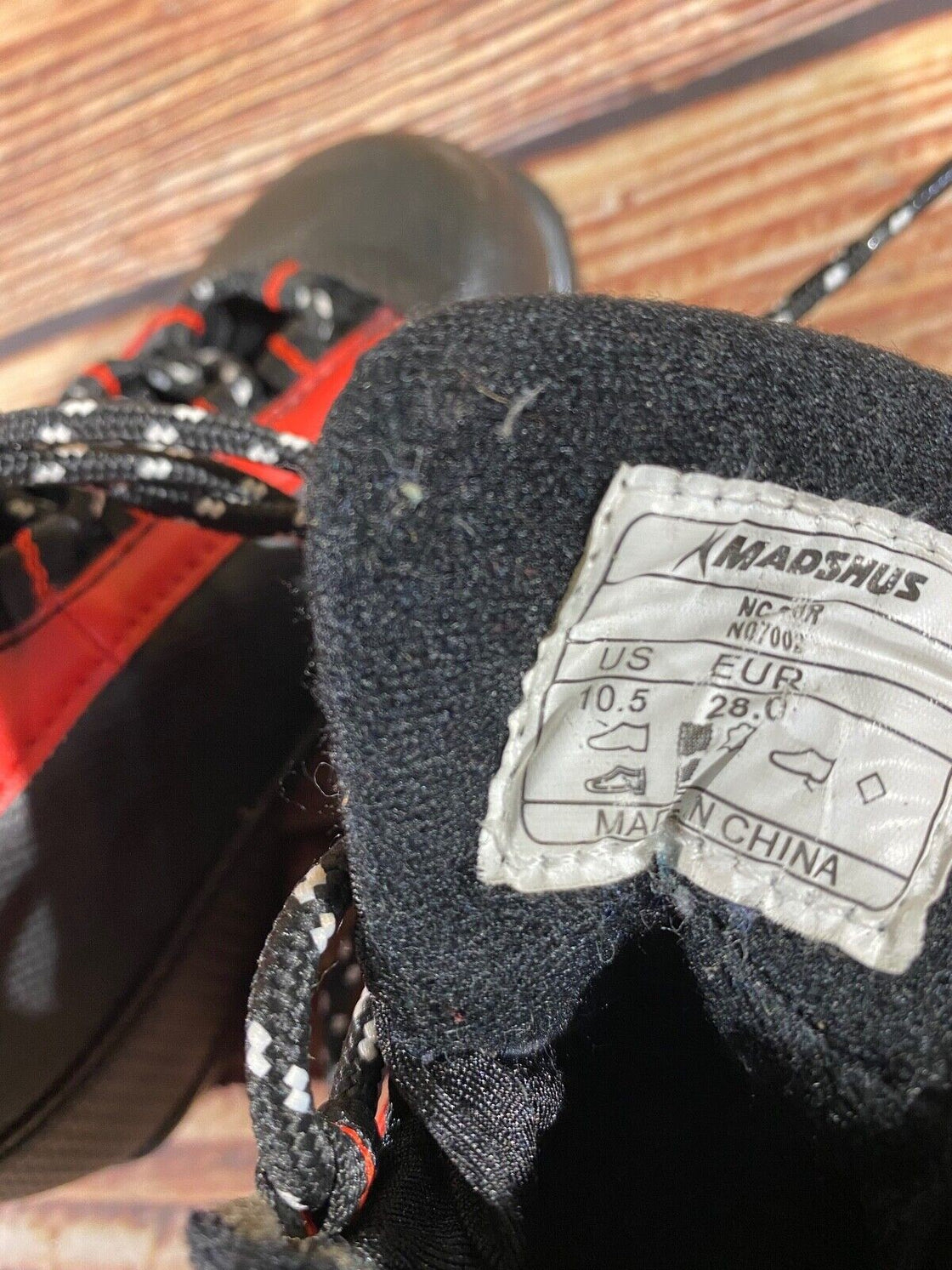 Madshus NC2 Kids Nordic Cross Country Ski Boots Size EU28 US10.5 NNN M249