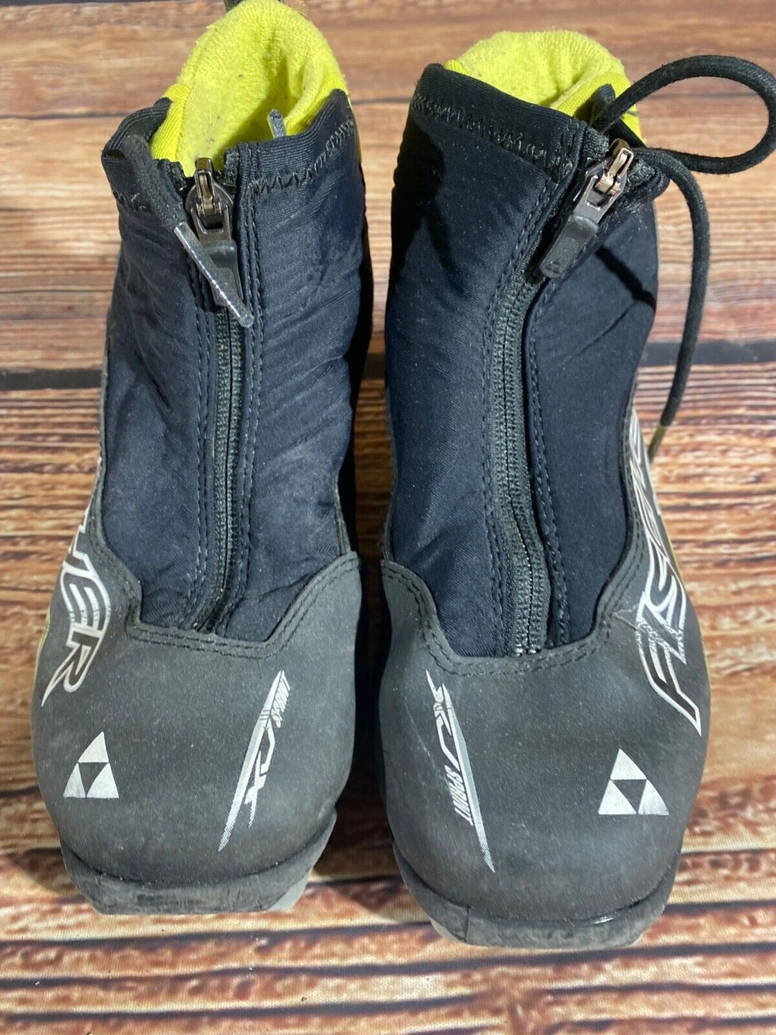 Fischer XJ Sprint Kids Nordic Cross Country Ski Boots Size EU34 US3 NNN F-522