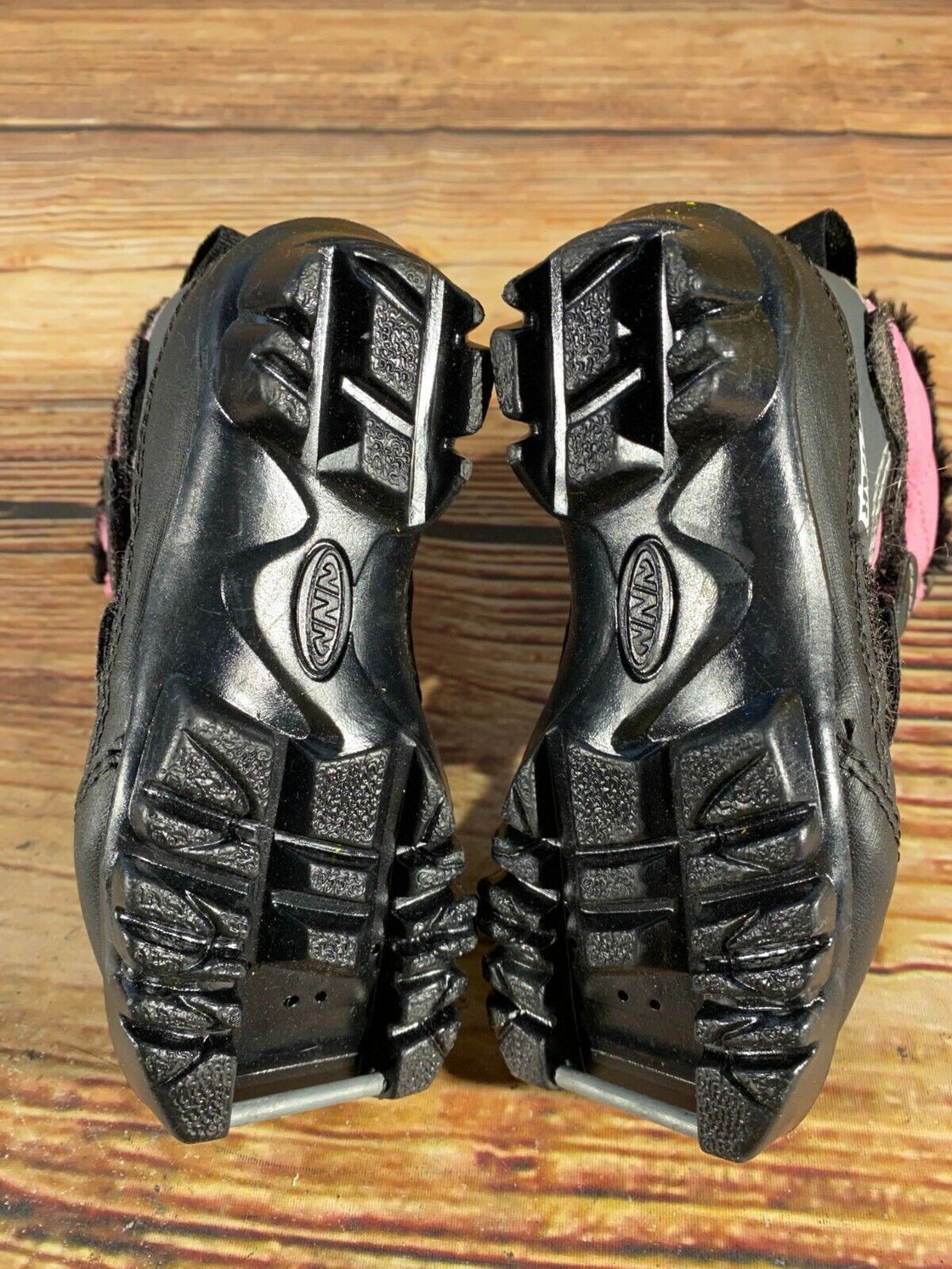 Fischer Snow Star Kids Nordic Cross Country Ski Boots Size EU25 US8.5 NNN F-9