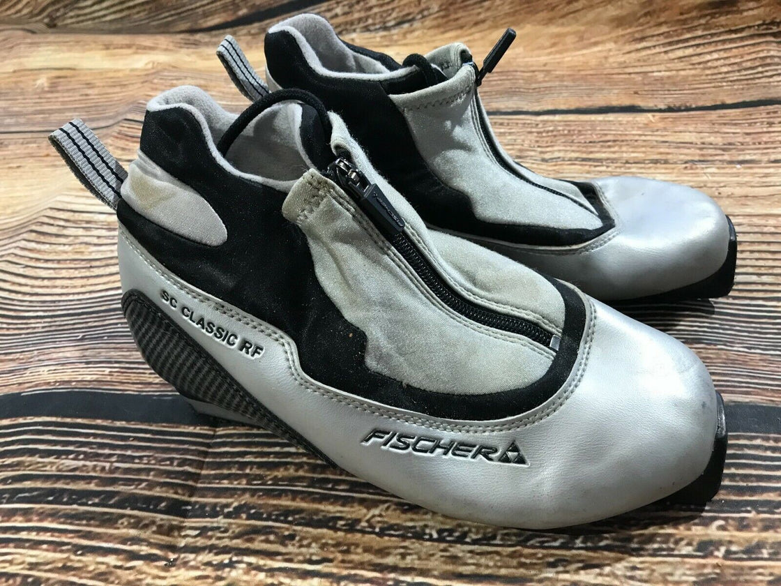 Fischer SC Classic Sport Cross Country Ski Boots Size EU38 US6 SNS Profil 1152