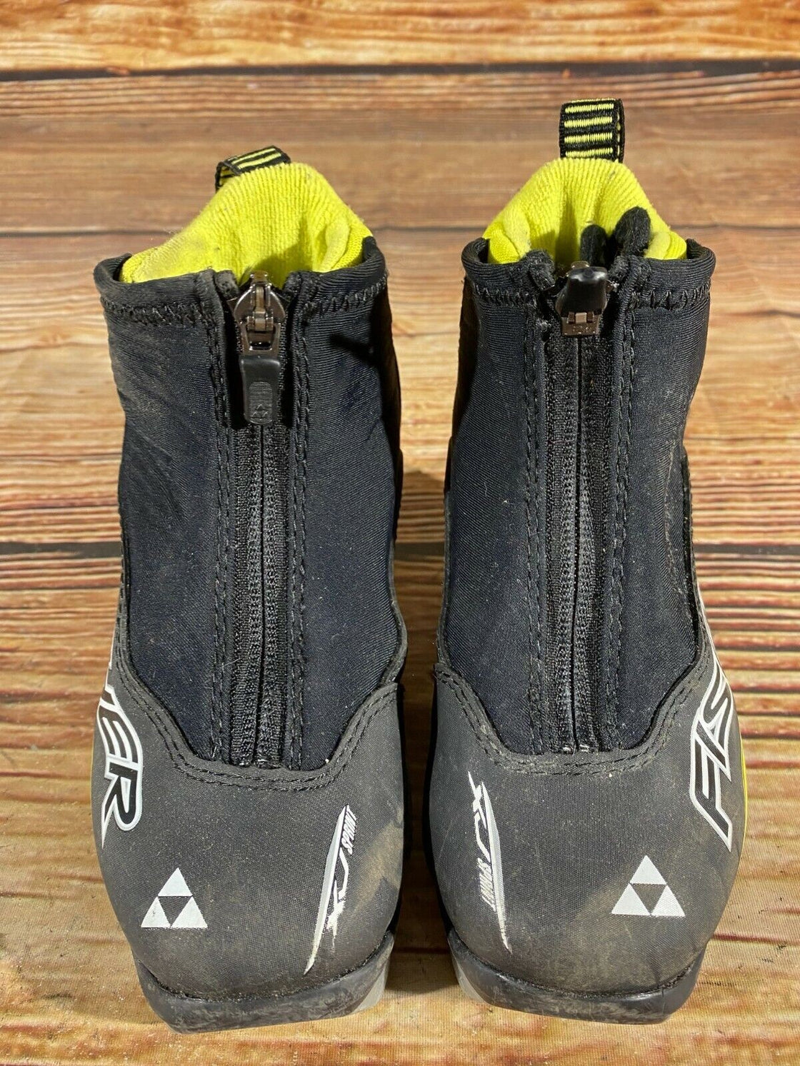 Fischer XJ Sprint Kids Nordic Cross Country Ski Boots Size EU27 US9.5 NNN F-320