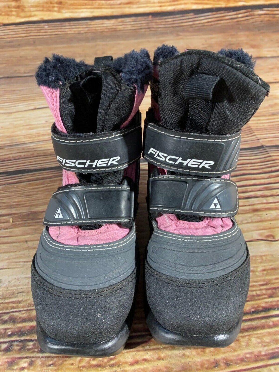 Fischer Snow Star Kids Nordic Cross Country Ski Boots Size EU27 US9.5 NNN F-63