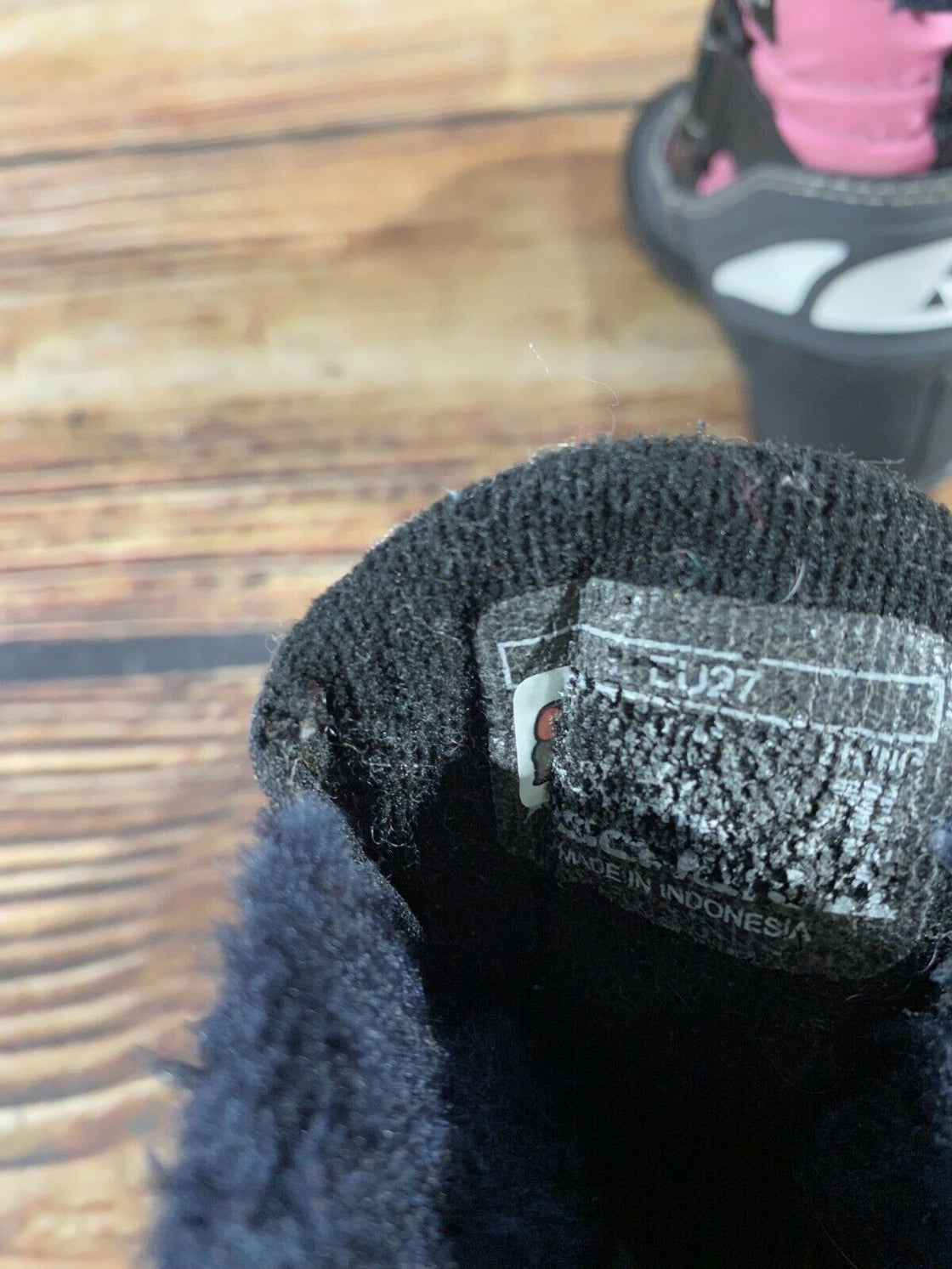 Fischer Snow Star Kids Nordic Cross Country Ski Boots Size EU27 US9.5 NNN F-63